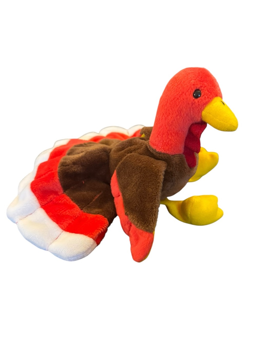 Ty Beanie Baby Plush Turkey Stuffed Animal - Picture 9 of 10